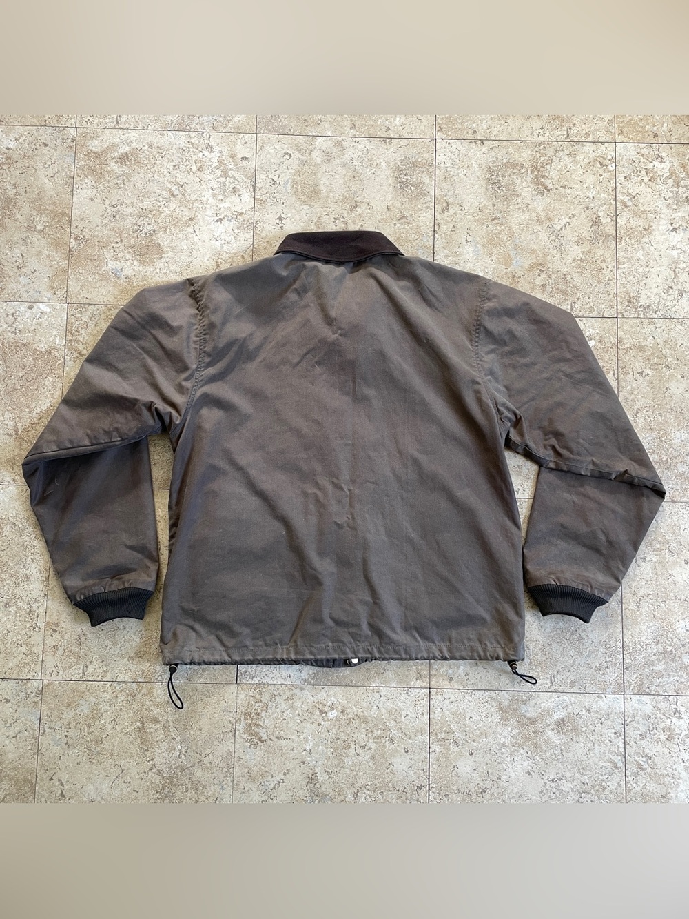 Filson waxed canvas tin cloth field jacket with moleskin collar - Picture 5 of 7